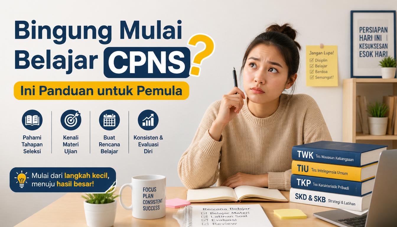 Bingung Mulai Belajar CPNS dari Mana? Ini Panduan untuk Pemula
